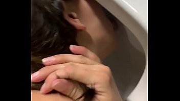 Toilet Pig Fuck At Public Restroom