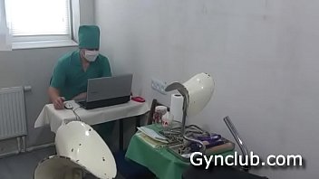 Examination On The Gynecological Chair Of A Dildo And A Vibrator 04