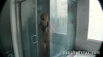 Anal Dildo Fucking In Shower