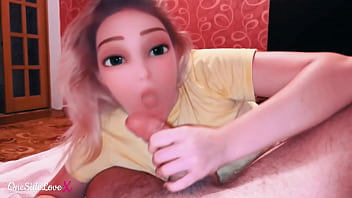 Realistic Sex Doll Does Blowjob With Wild Moans