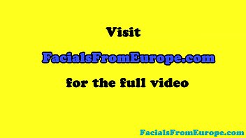 Euro Facial Lover Squirted With Cum