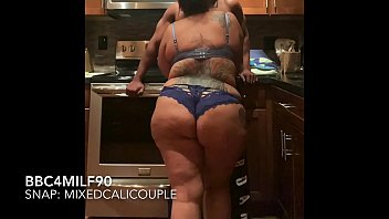 BBC Fucking Thick Latina Tattooed MILF Next Door