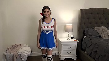 Slutty Teen Cheerleader Fucks Step Brother Part 1