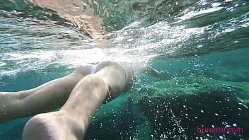 I Go Diving With My Butt Plug Anal Dildo Swim