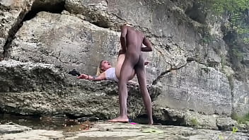 Bigdaddykj Interracial Couple Fucks On Hike Preview