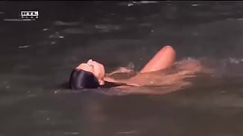 B Di Sylvi Nude Swimming Hungarian Reality Show