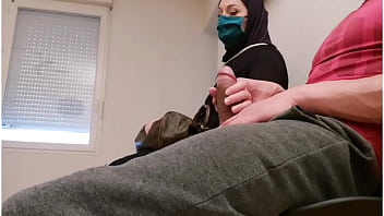 Pervert Doctor Puts A Hidden Camera In His Waiting Room This Muslim Slut Will Be Caught Red Handed With Empty French Ball