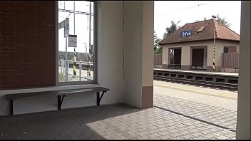 Very Risky Fuck On The Train Station