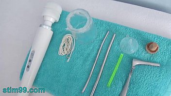 Cervix Stretching Wide With Speculum And Sperm Insertion In Uterus